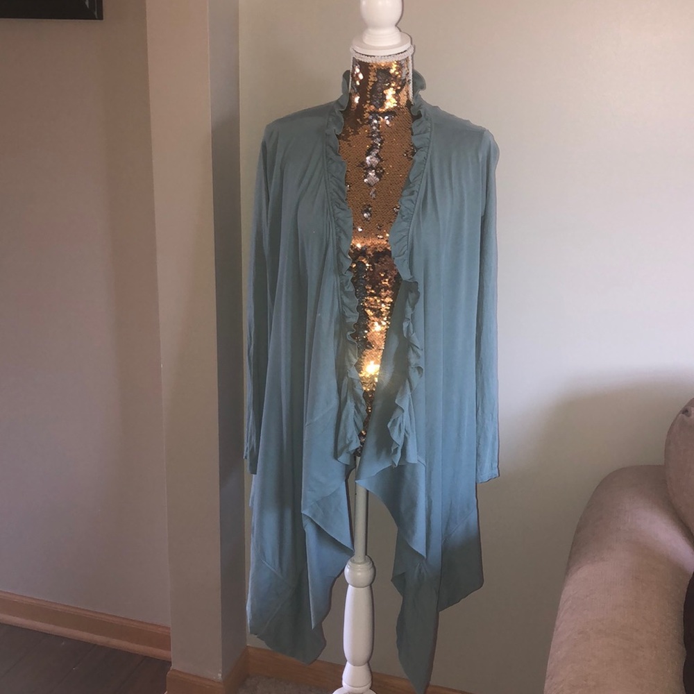 Garnet hill waterfall cardigan